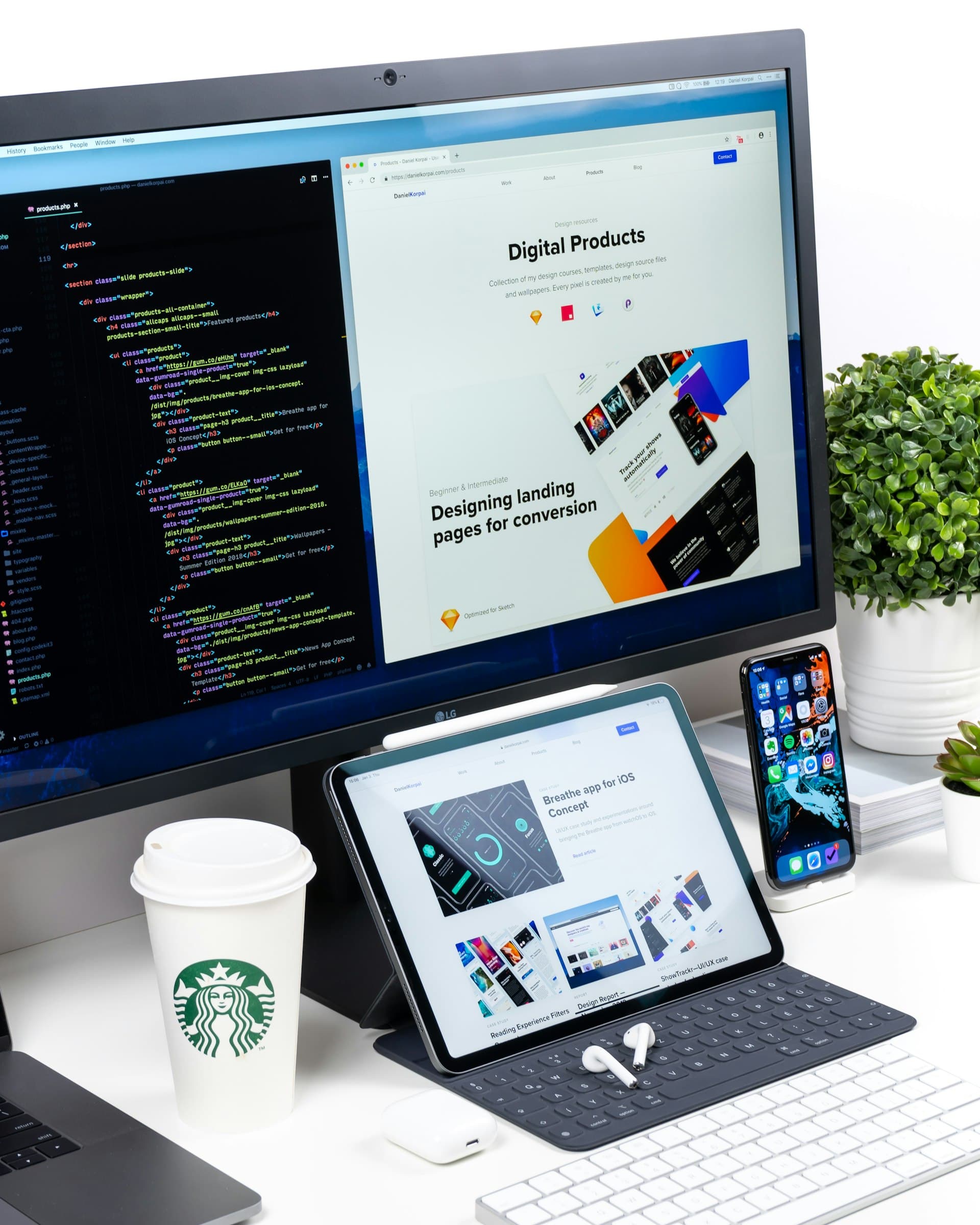 Web development